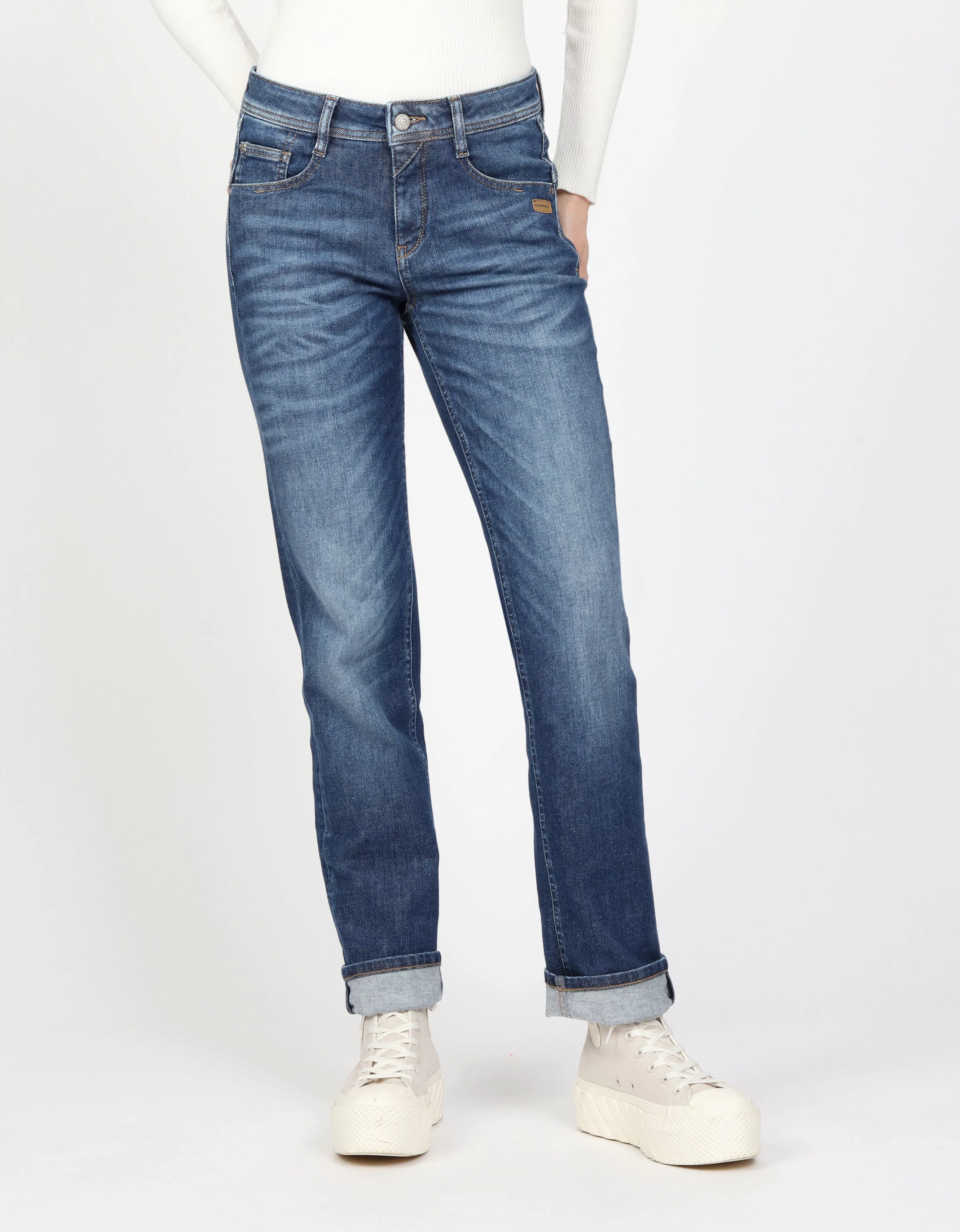 GANG Loose-fit-Jeans "94AMELIE STRAIGHT" günstig online kaufen