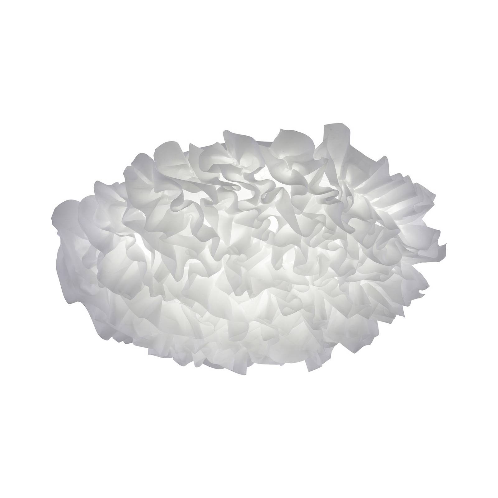 LED-Textil-Deckenlampe Xenia, dimmbar, Ø 50cm günstig online kaufen