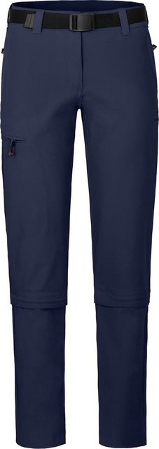 Bergson Zip-off-Hose YORK Capri Zipp-Off Damen Wanderhose, vielseitig, pfle günstig online kaufen