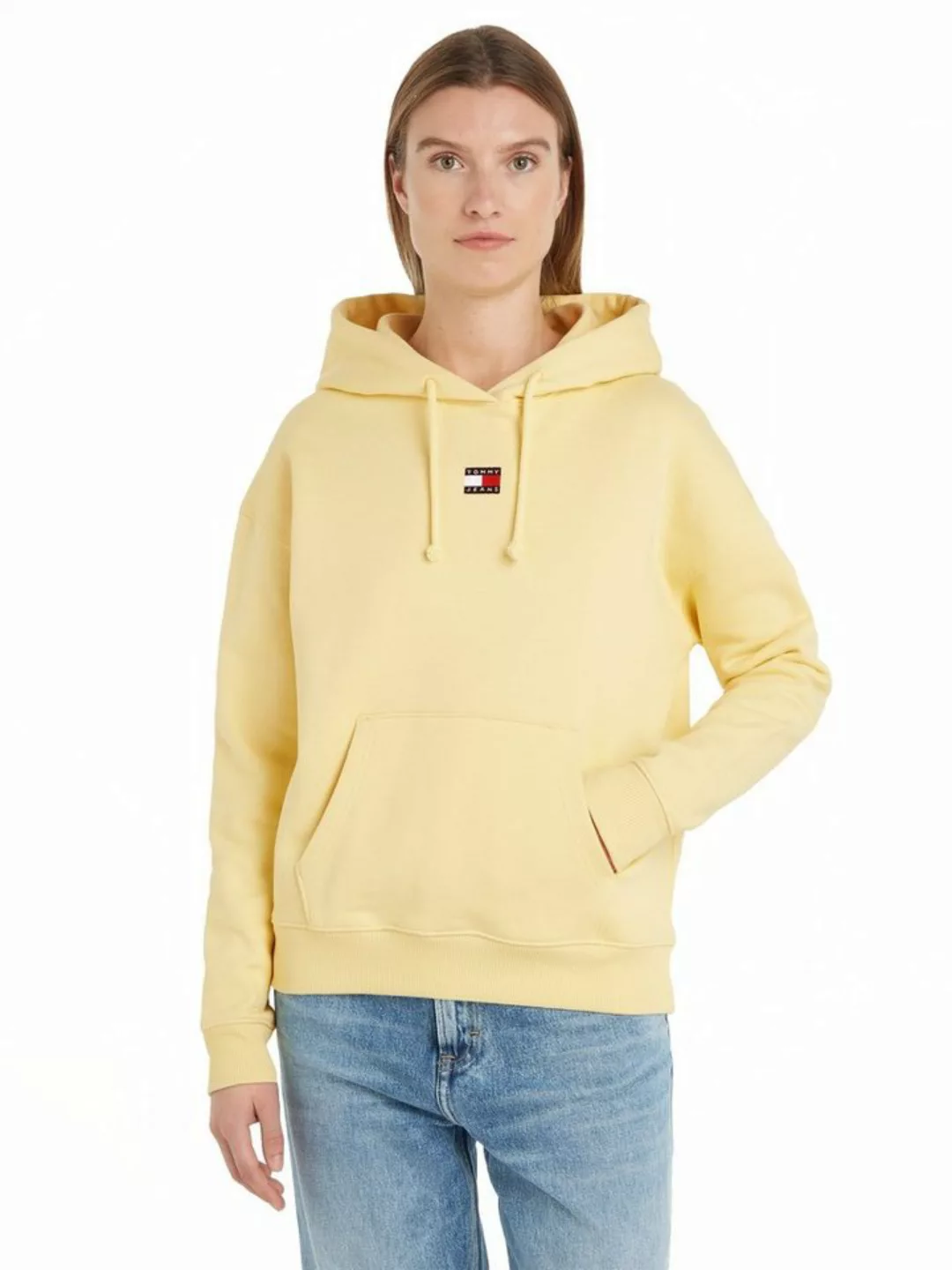 Tommy Jeans Kapuzensweatshirt TJW BXY BADGE HOODIE mit Logostickerei günstig online kaufen