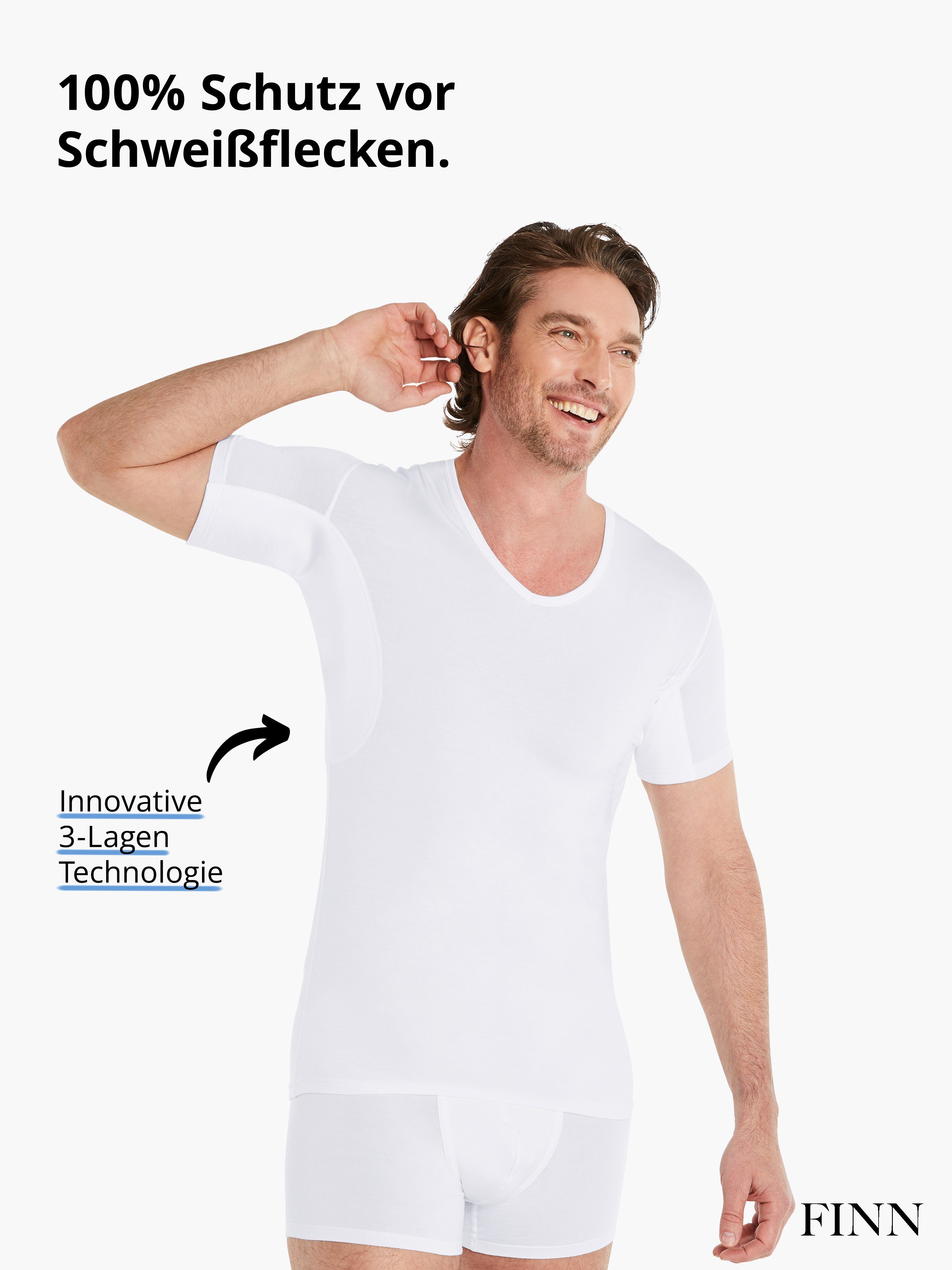 FINN Design Unterhemd Anti-Schweiß Shirt Herren günstig online kaufen