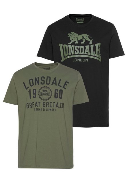 Lonsdale T-Shirt BANGOR (Packung, 2-tlg., 2er-Pack) günstig online kaufen