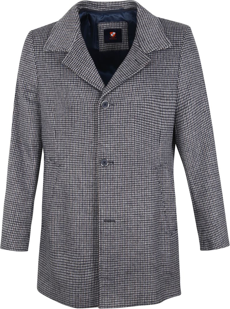 Suitable Stijn Coat Woolmix Braun - Größe 54 günstig online kaufen