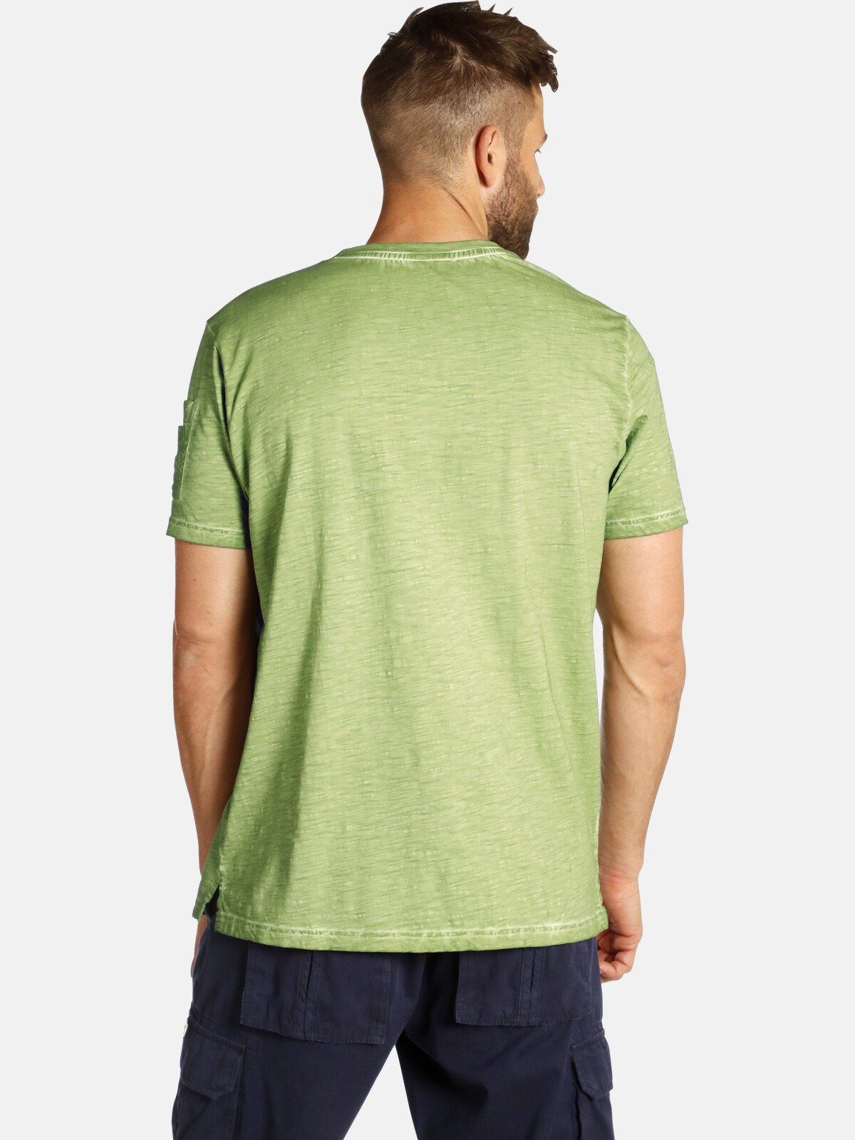 Jan Vanderstorm T-Shirt HELGO mit großem günstig online kaufen