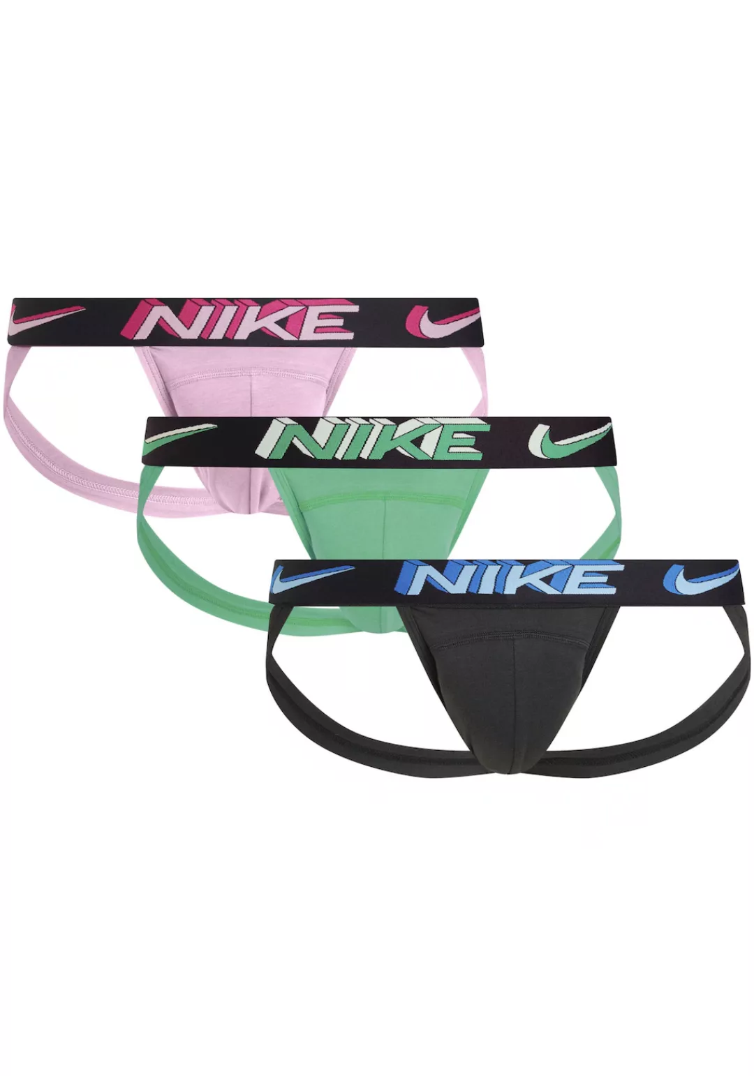 NIKE Underwear String "JOCK STRAP 3PK", (Packung, 3 St., 3er), mit NIKE Log günstig online kaufen