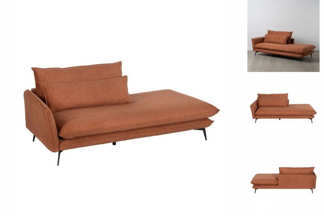 Bigbuy Sofa Chaise Longue Braun Holz Eisen Foam 210 x 100 x 90 cm günstig online kaufen