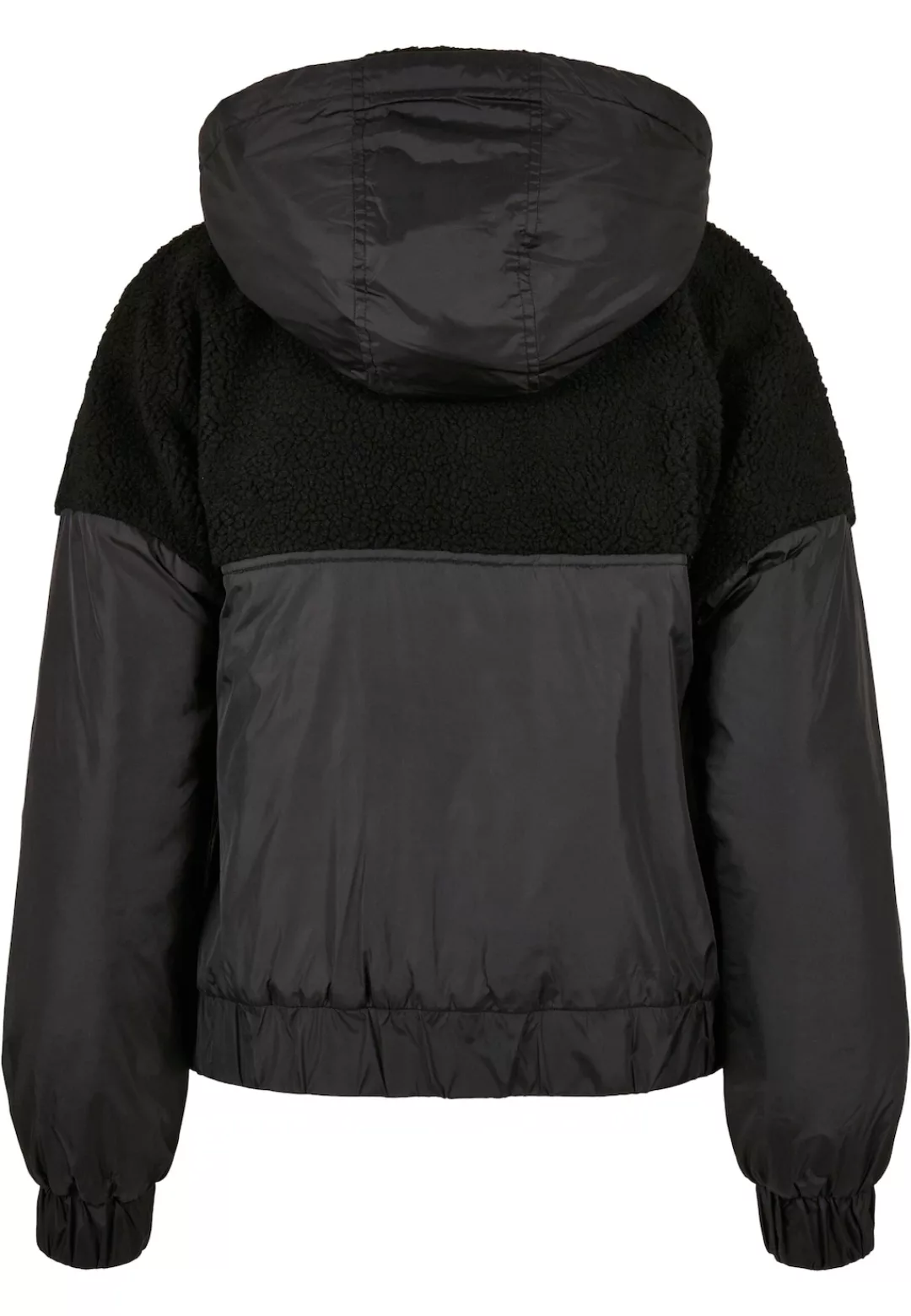 URBAN CLASSICS Winterjacke "Urban Classics Damen Ladies Sherpa Mix Pull Ove günstig online kaufen