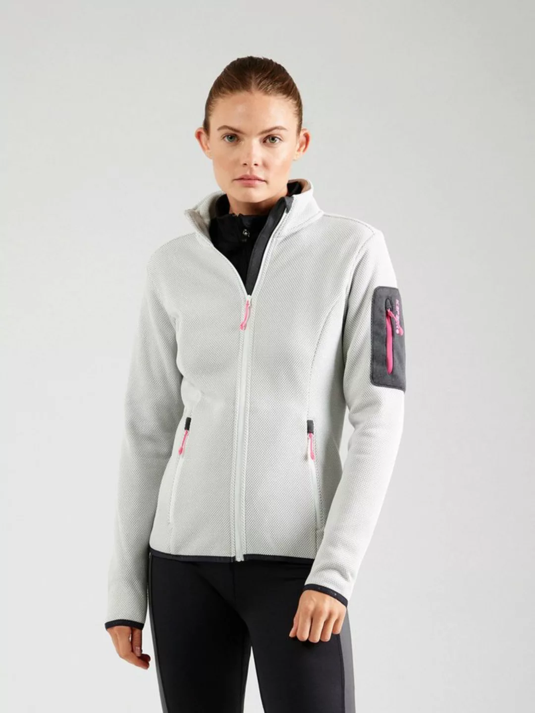 Icepeak Fleecejacke "D STRICKFLEECEJACKE BOWERSVILLE", (1 St.), mit Markenl günstig online kaufen