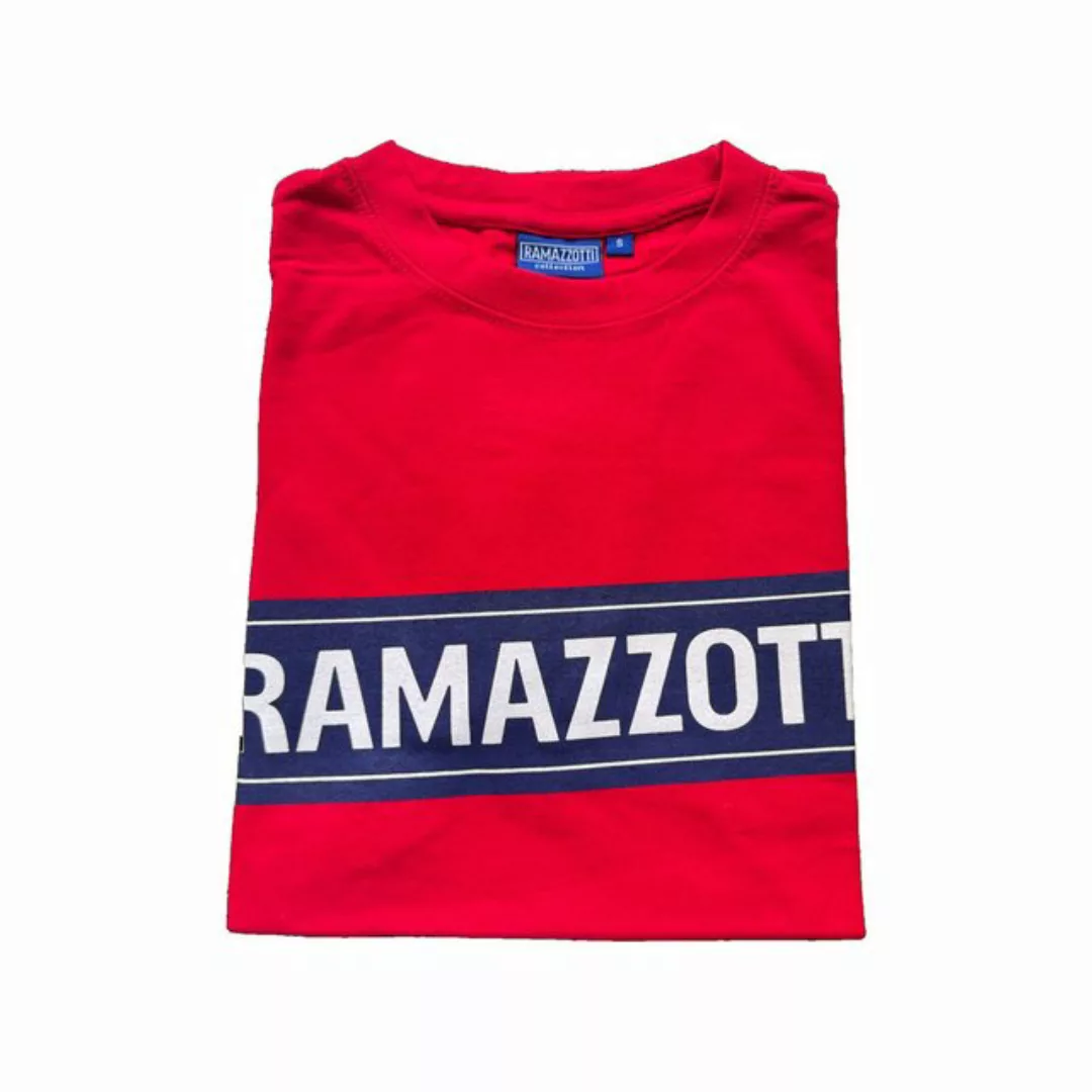 Mixcompany T-Shirt Ramazzotti T-Shirt Kurzarm Shirt Unisex in Rot Größe M- günstig online kaufen