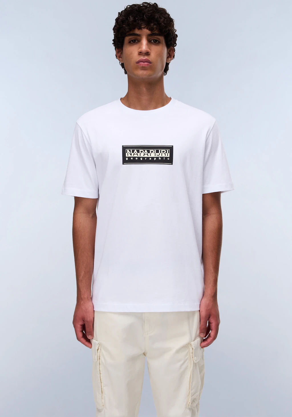 Napapijri T-Shirt "S-BOX LOGO", mit Silikonprint günstig online kaufen