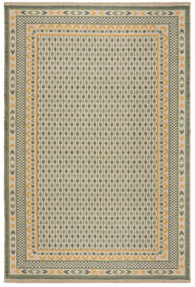 FLAIR RUGS Teppich »MARA JUTE«, rechteckig, 1 mm Höhe, Gewebter Jute-Bordür günstig online kaufen