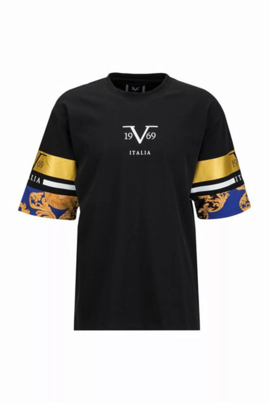 19V69 ITALIA Oversize-Shirt TAMARO GOLDEN Stilvolles Oversize Herren-T-Shir günstig online kaufen