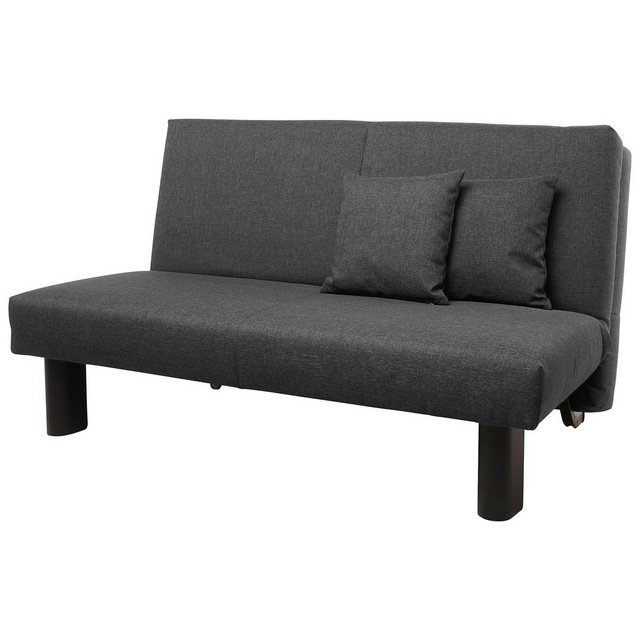 58 aufm Kessel Sofa Kalomira Bezug Flachgewebe Metall schwarz / graphit 215 günstig online kaufen