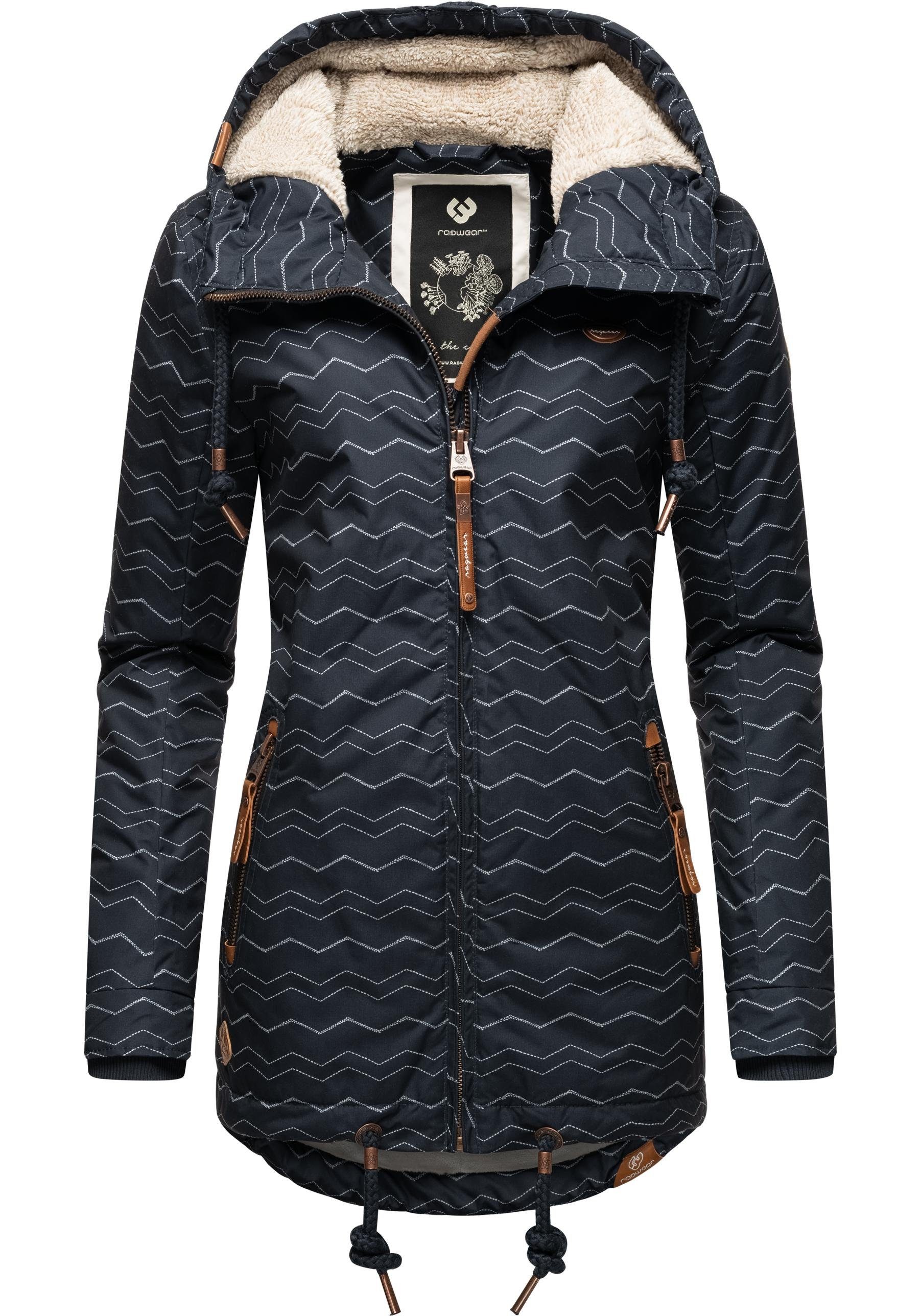 Ragwear Winterjacke "Zuzka Winter", mit Kapuze, Wasserdichter Winterparka m günstig online kaufen