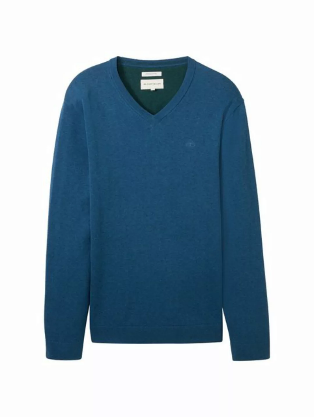 TOM TAILOR Strickpullover basic v-neck knit günstig online kaufen