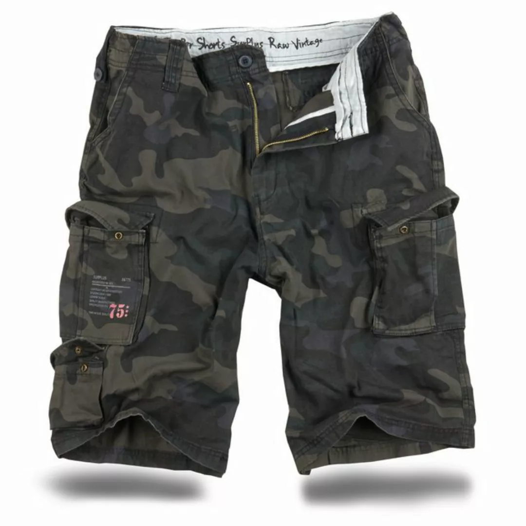 Trooper Cargoshorts Trooper Bermuda Baumwolle Sommer Shorts Kurze Hose Army günstig online kaufen
