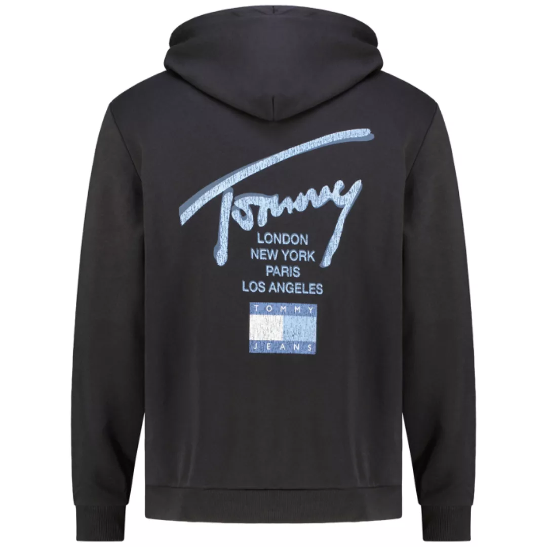 Tommy Jeans Sweatjacke mit Print auf Vorder- und Rückseite günstig online kaufen