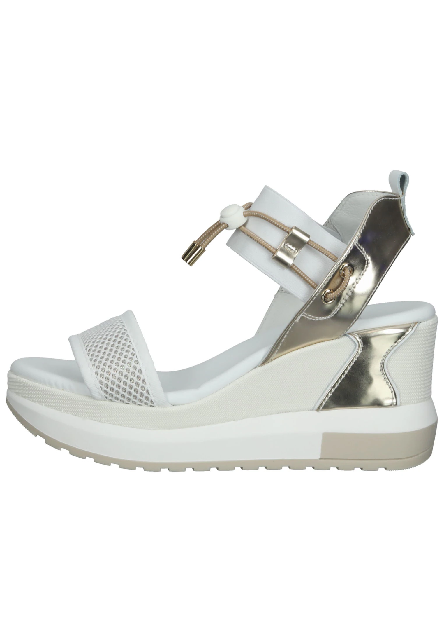 Nero Giardini Keilsandalette "Nero Giardini Sandalen Lederimitat/Textil" günstig online kaufen