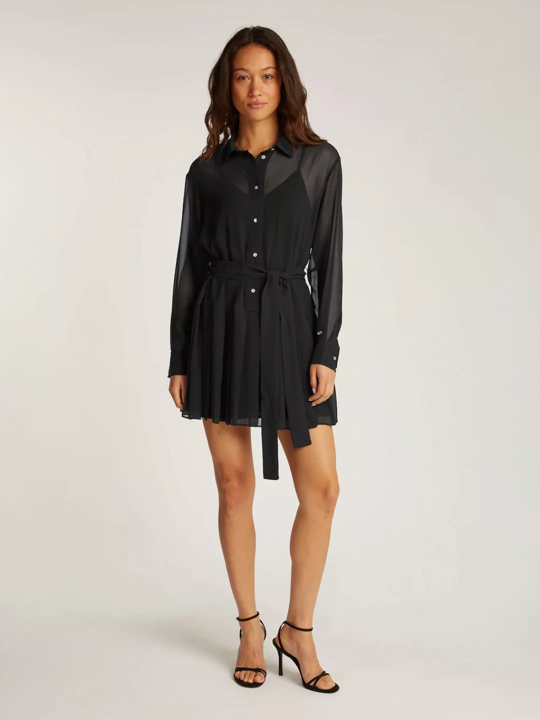 Tommy Jeans Hemdblusenkleid "TJW STAR MINI SHIRT DRESS EXT", im transparent günstig online kaufen