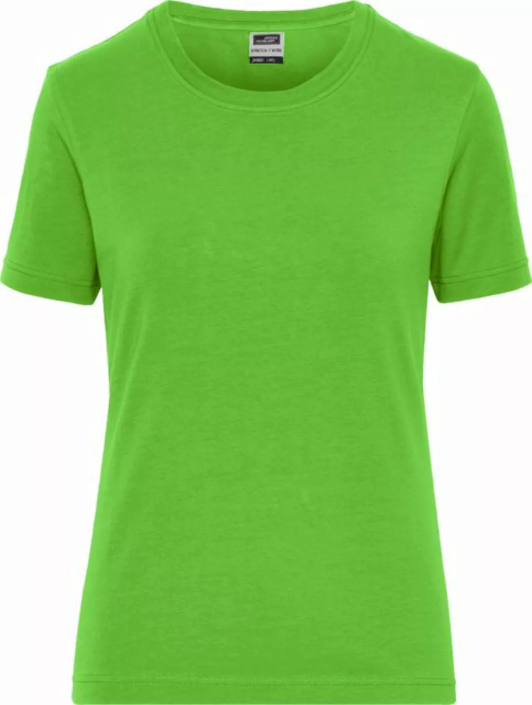 James & Nicholson T-Shirt Tailliertes BIO-Baumwoll Damenshirt mit Elasthan günstig online kaufen