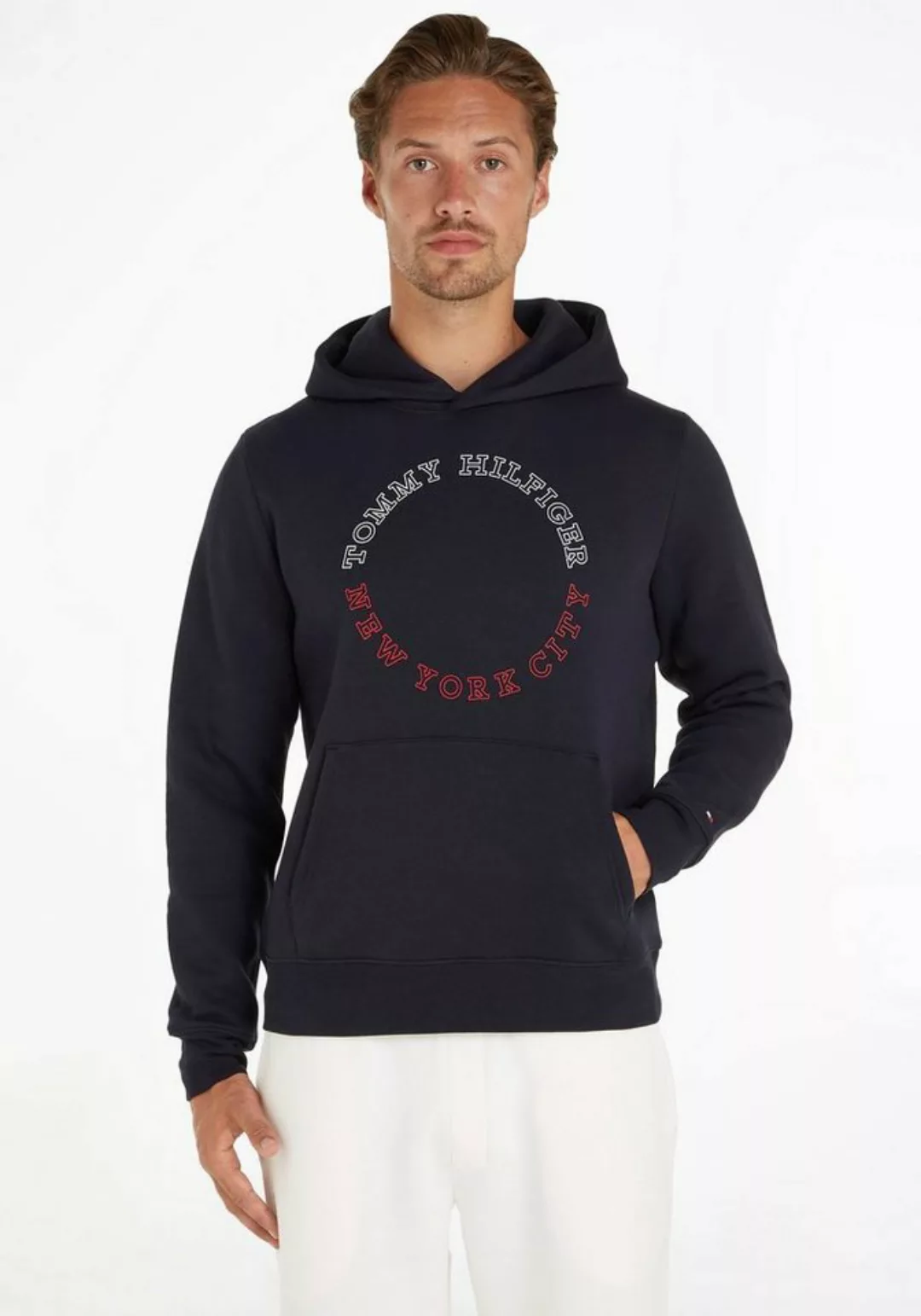 Tommy Hilfiger Kapuzensweatshirt MONOTYPE ROUNDALL HOODY günstig online kaufen