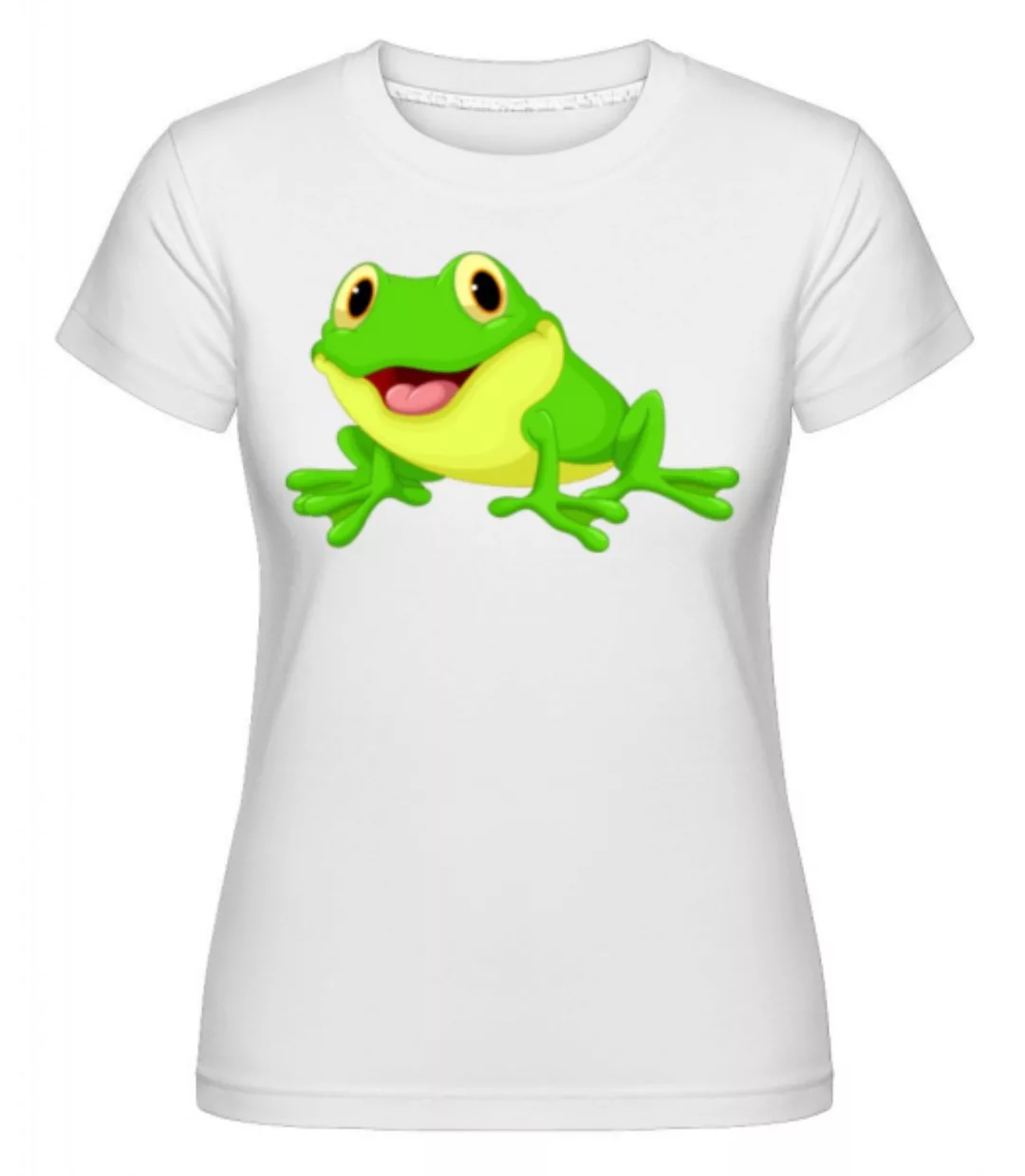 Frosch Mit Offenem Mund · Shirtinator Frauen T-Shirt günstig online kaufen