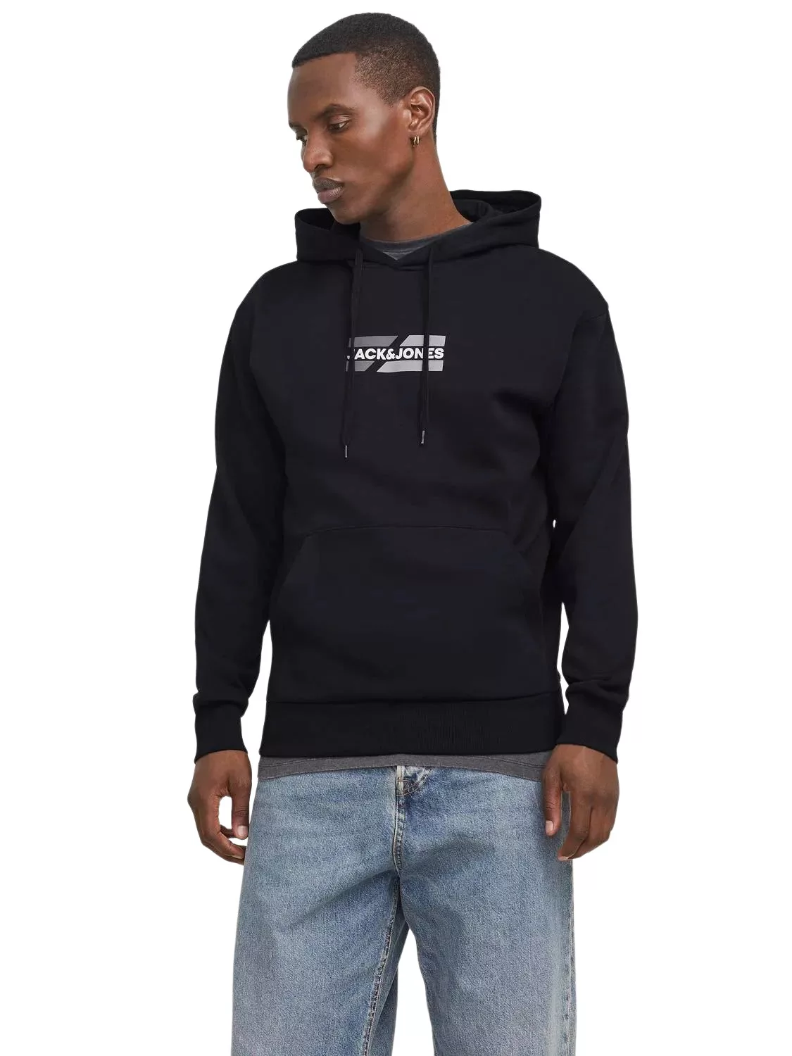 Jack & Jones Kapuzensweatshirt "JJECORP GRAPHIC SWEAT HOOD NOOS", mit Logo günstig online kaufen