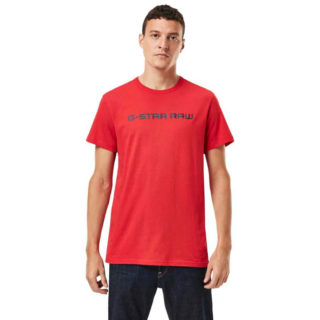 G-star Graphic Core Straight Kurzarm T-shirt XS Flame günstig online kaufen