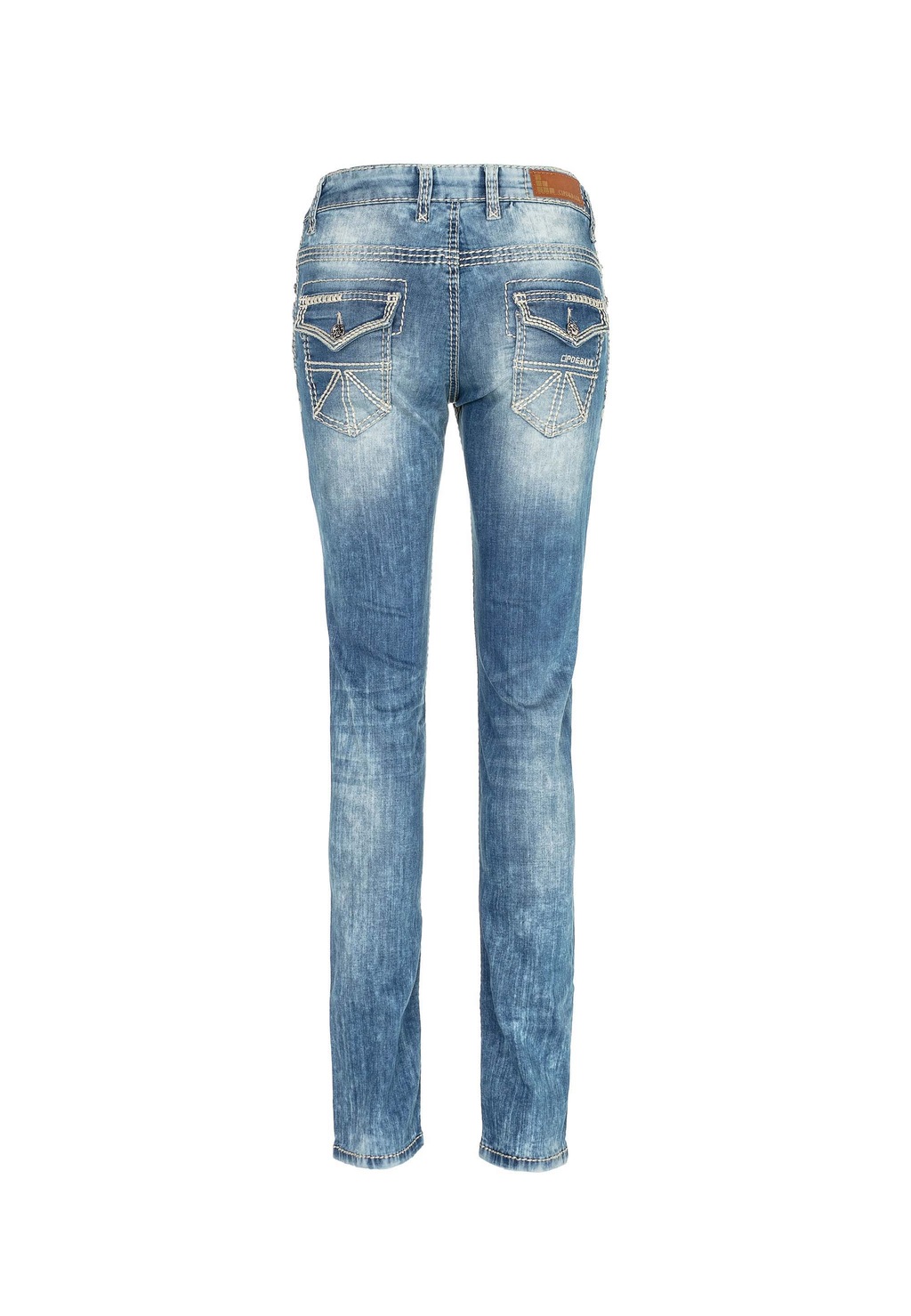 Cipo & Baxx Bequeme Jeans, mit dezenter Waschung in Straight Fit günstig online kaufen