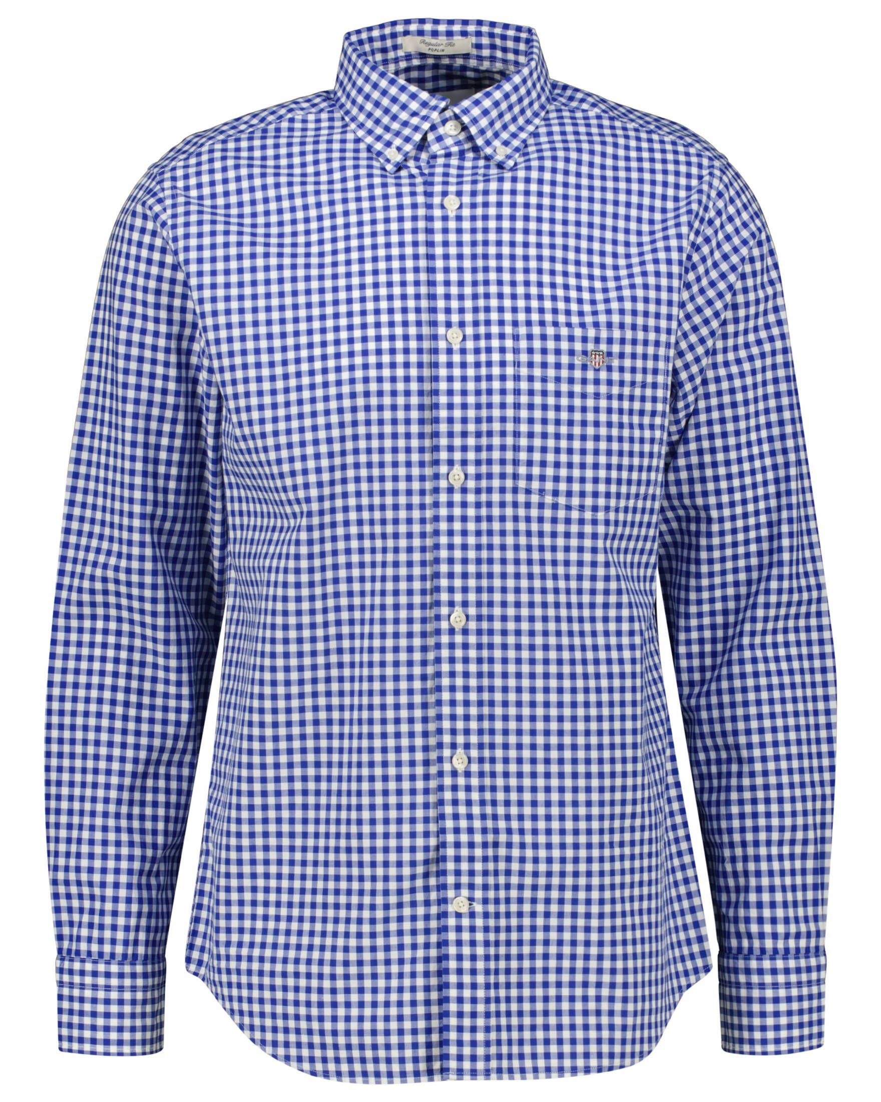 Gant Langarmhemd REG POPLIN GINGHAM SHIRT günstig online kaufen
