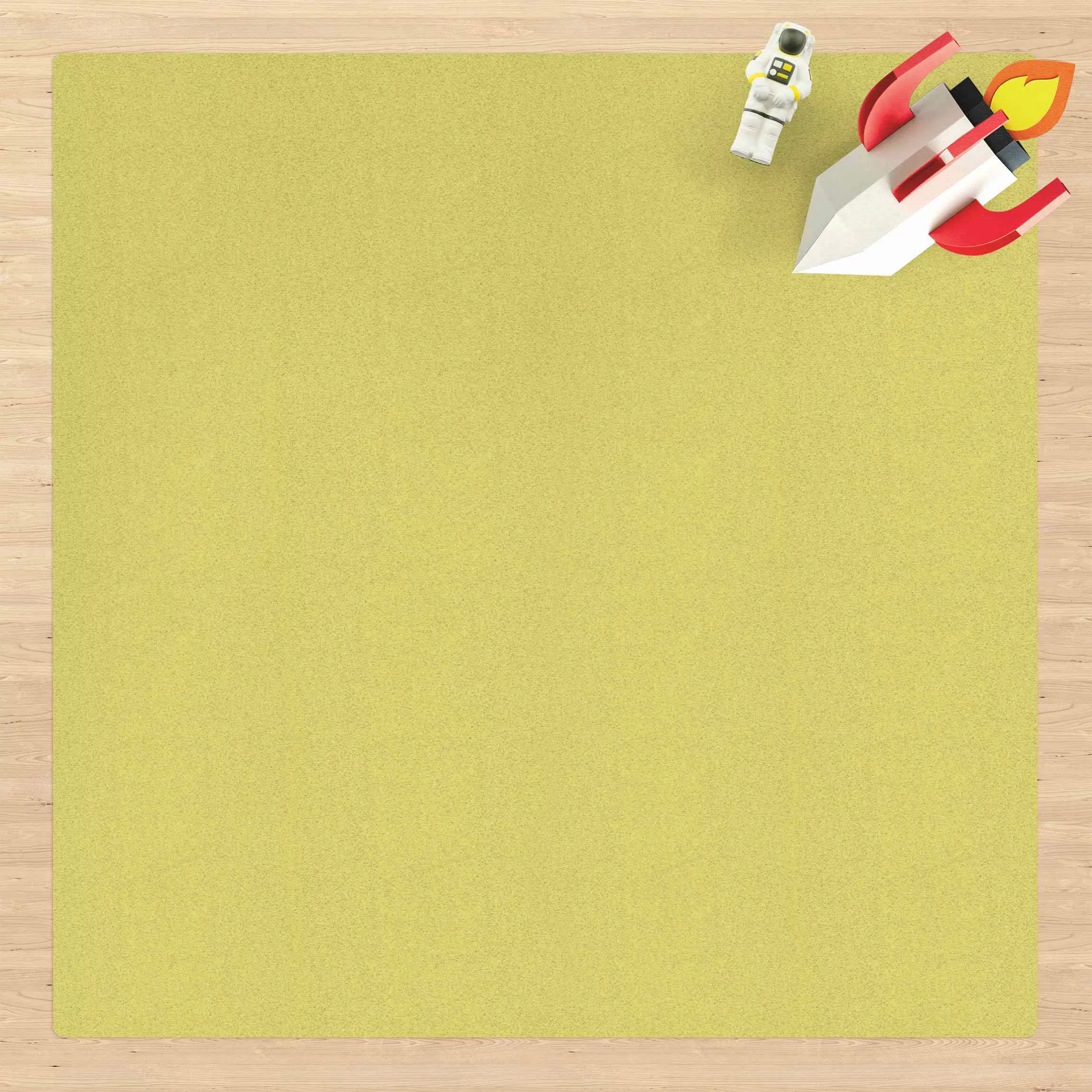 Kork-Teppich Pastellgrün günstig online kaufen