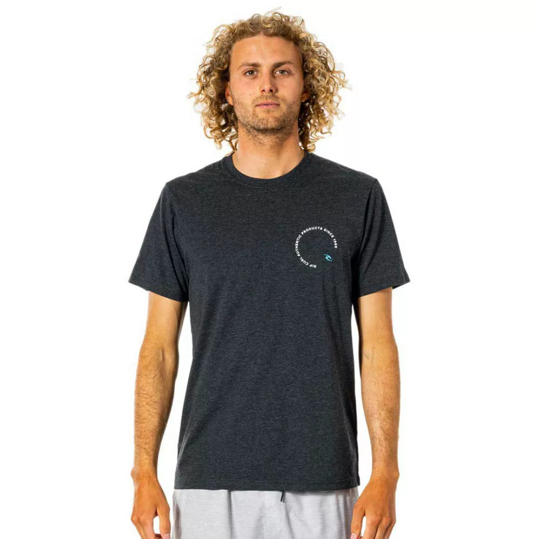 Rip Curl Vaporcool Revolve Kurzärmeliges T-shirt M Black Marled günstig online kaufen