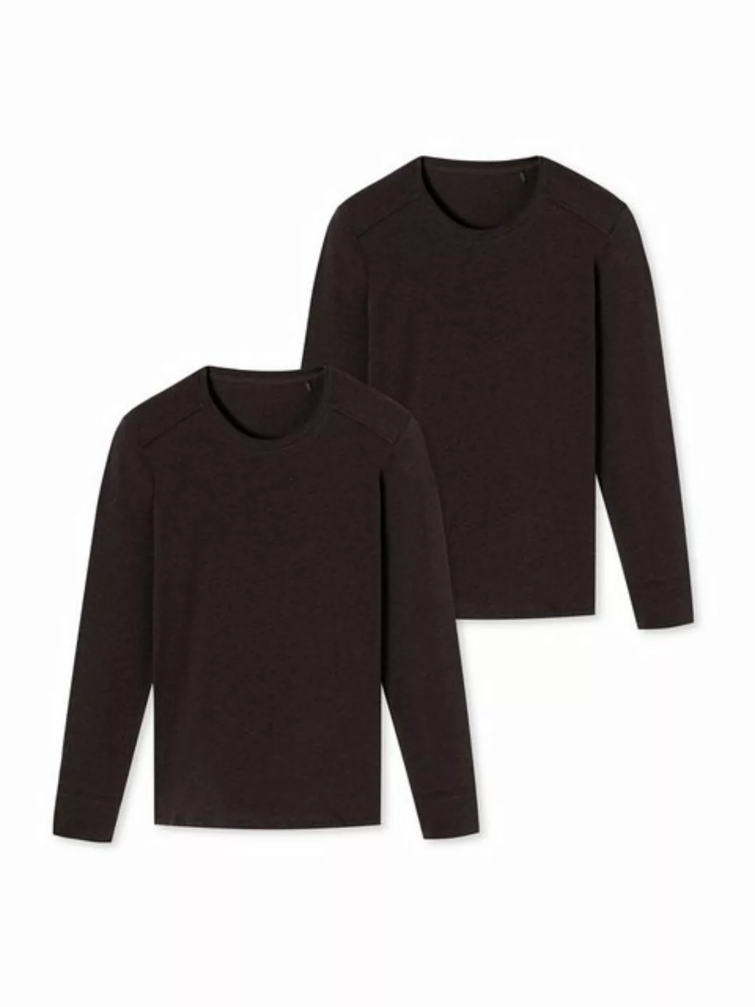 Schiesser Longsleeve Comfort Fit (2-tlg) unterhemd shirt langarm günstig online kaufen