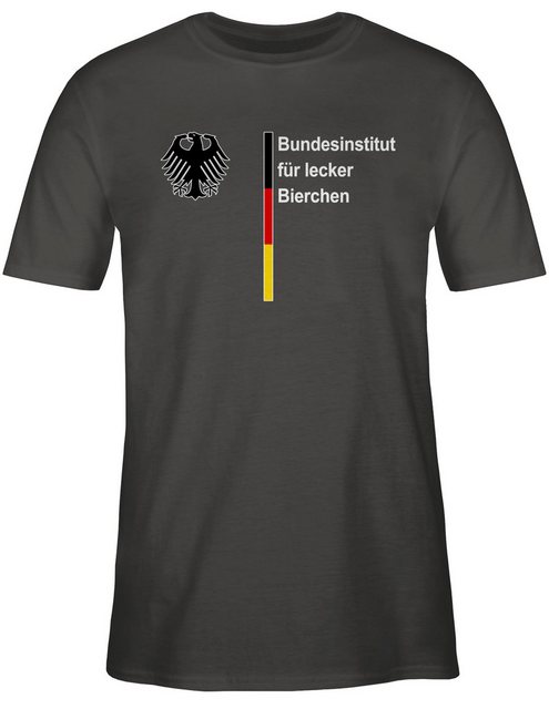 Shirtracer T-Shirt Deutsches Bierinstitut, Leckeres Bier, Malle Partys, Sau günstig online kaufen