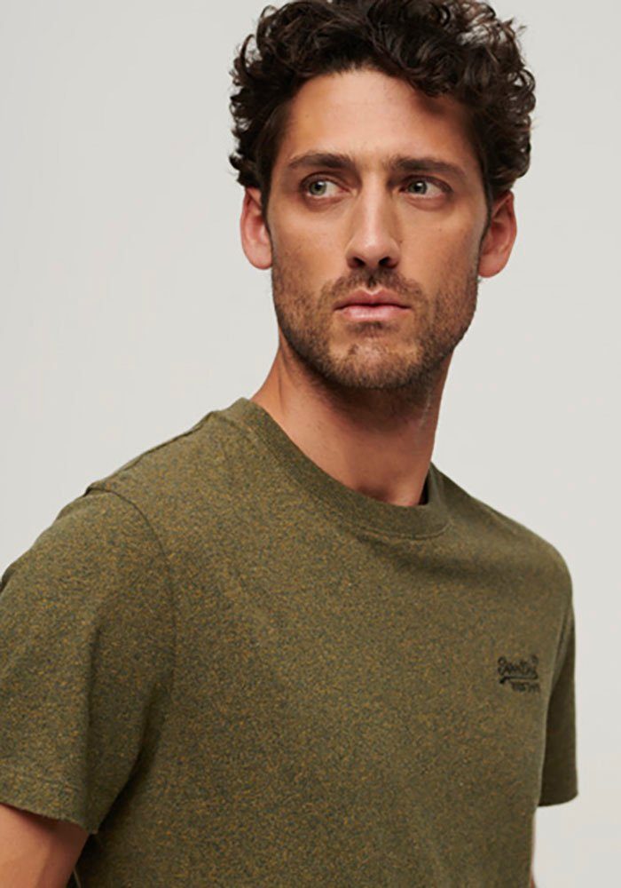 Superdry Rundhalsshirt "ESSENTIAL LOGO EMB TEE" günstig online kaufen