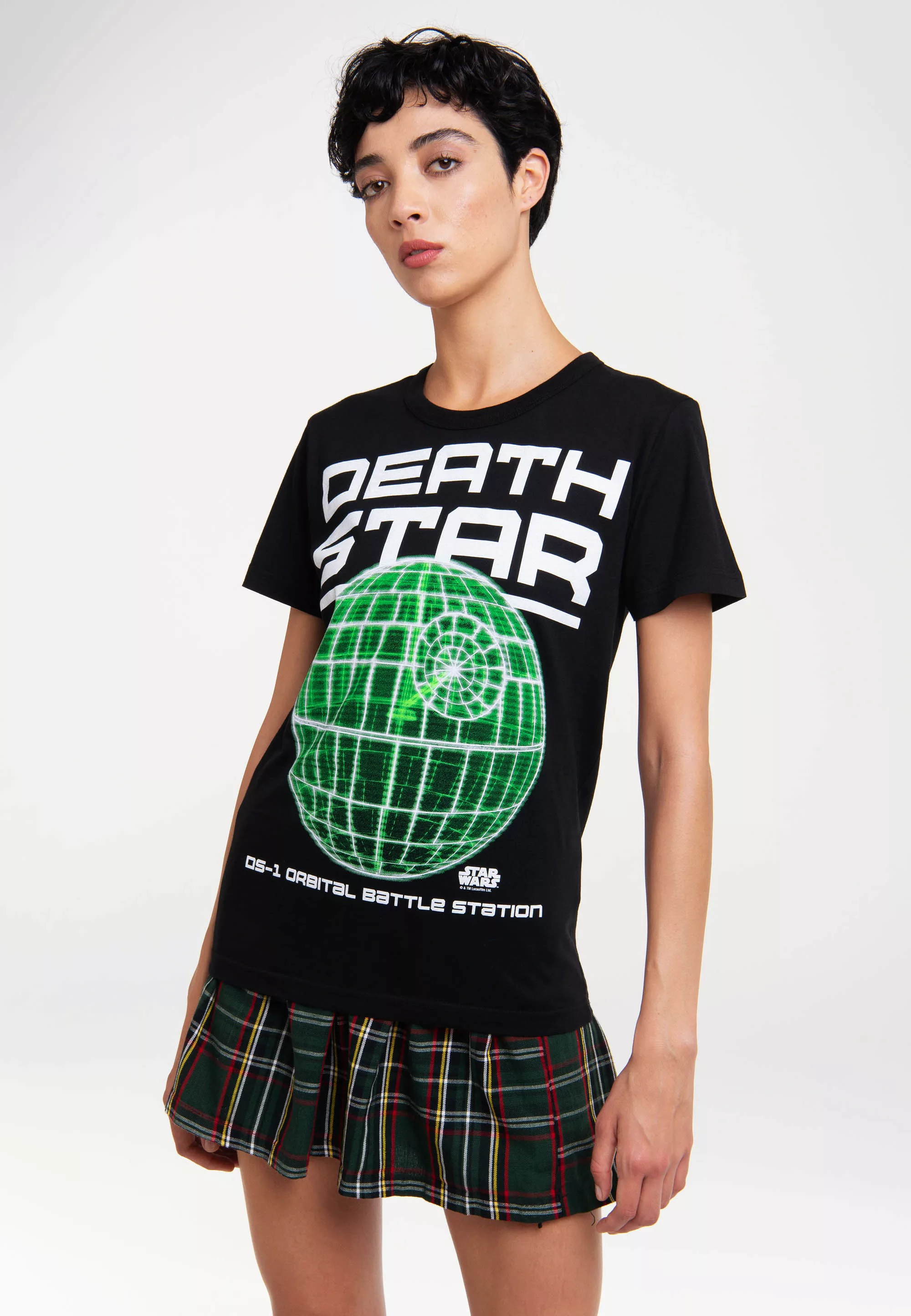 LOGOSHIRT T-Shirt "Star Wars - Death Star", mit coolem Print günstig online kaufen