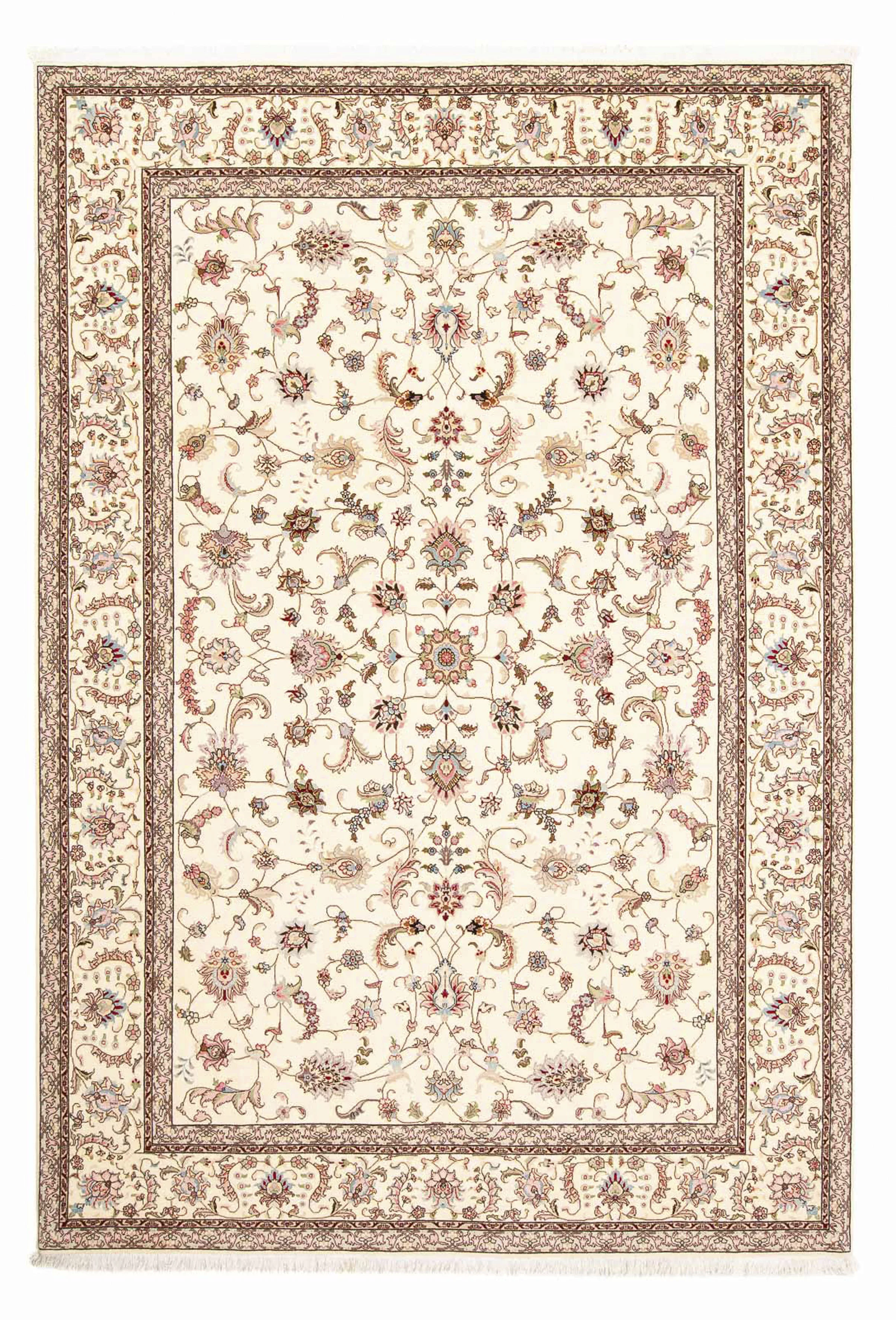 morgenland Orientteppich »Perser - Täbriz - Royal - 303 x 206 cm - beige«, günstig online kaufen