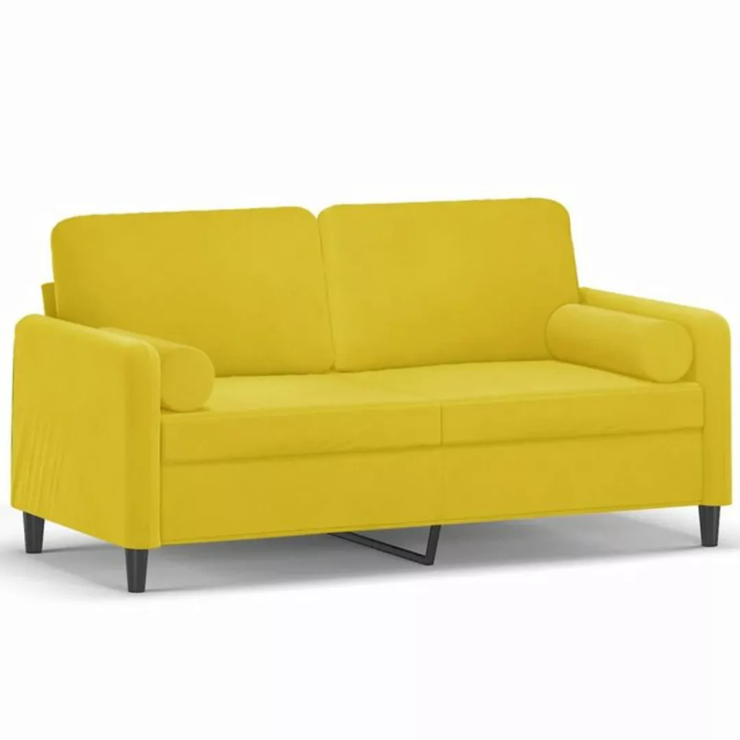 Nettlife Sofa 2-Sitzer-Sofa Doppelsofa mit Zierkissen 138/158/198 CM Samt günstig online kaufen