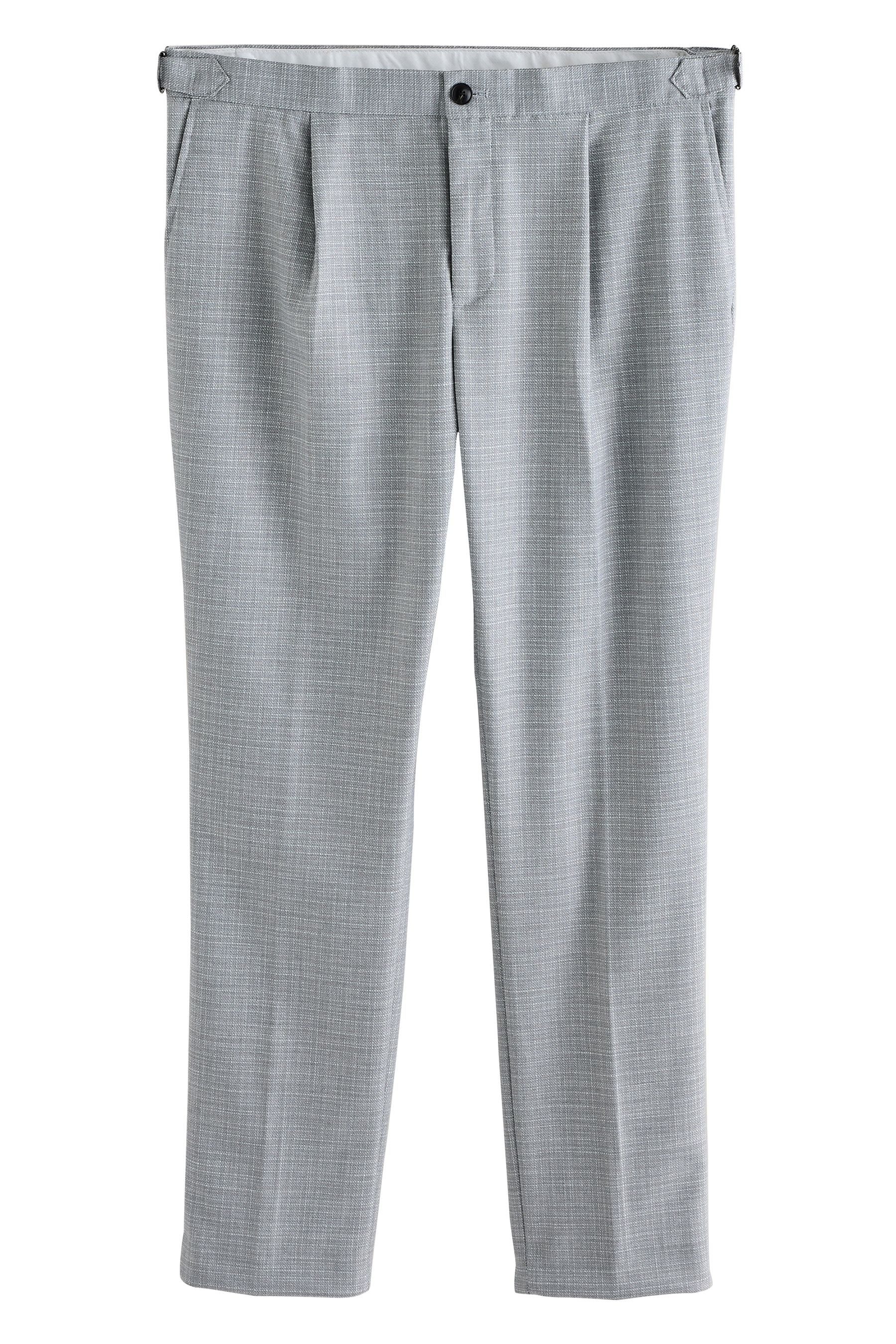 Next Anzughose Verstellbare Regular Fit Anzughose günstig online kaufen