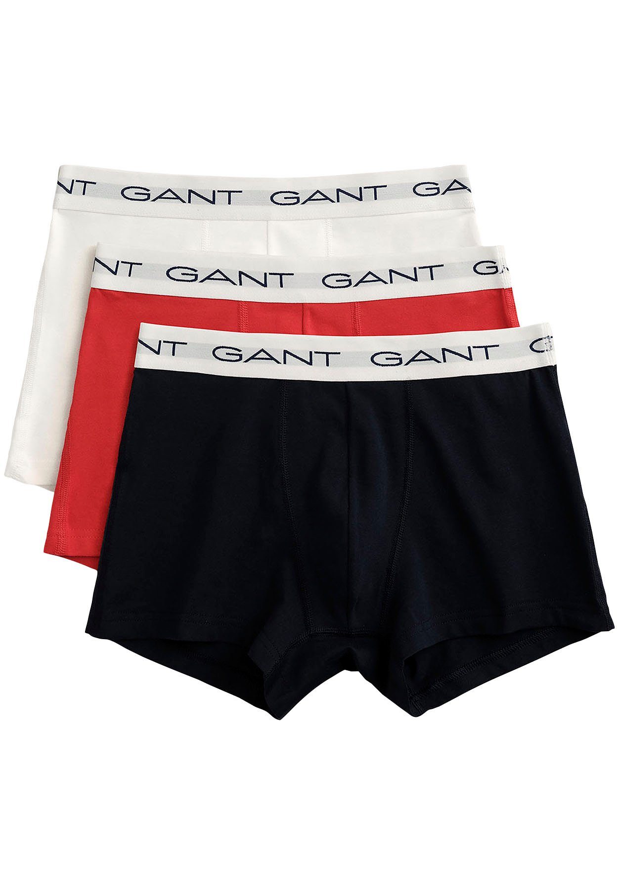 Gant Boxershorts (Packung, 3-St., 3) mit günstig online kaufen