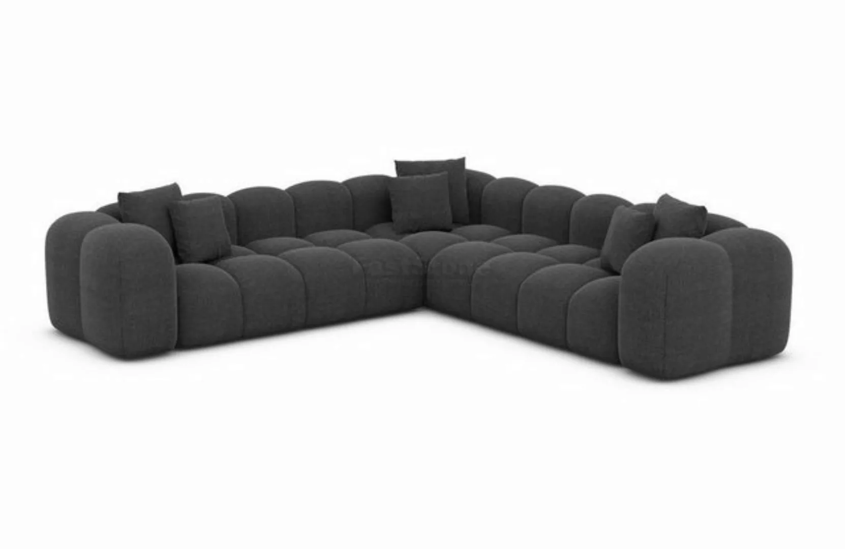 Sofa Dreams Ecksofa Modern Stoff Strukturtstoff Couch Sofa Formentera L For günstig online kaufen