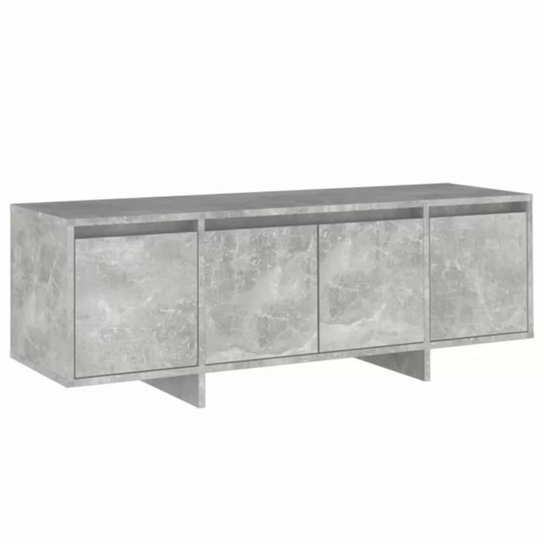 vidaXL TV-Schrank TV-Schrank Betongrau 120x30x40,5 cm cm Spanplatte Lowboar günstig online kaufen