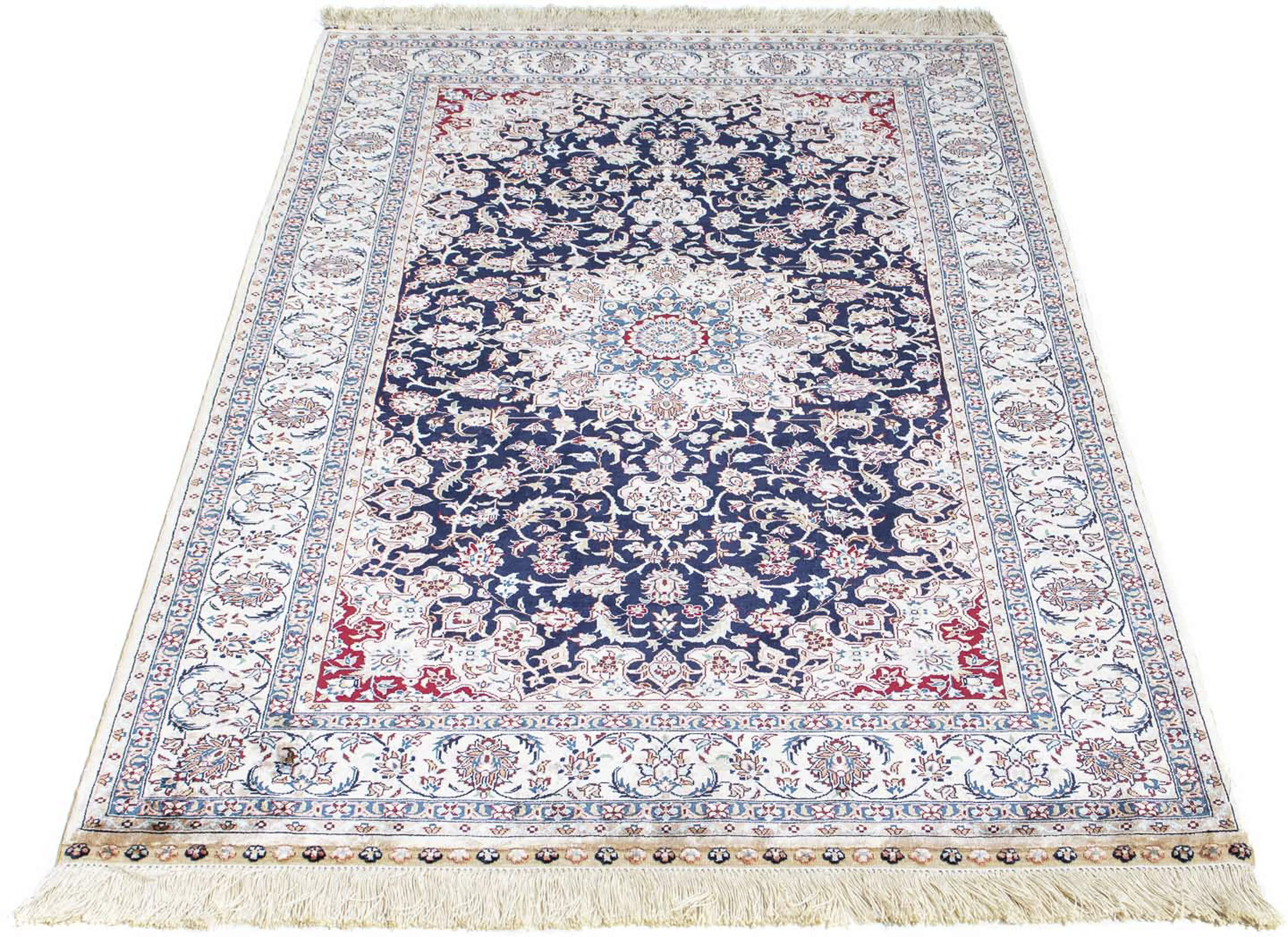 morgenland Orientteppich »Hereke - 152 x 91 cm - dunkelrot«, rechteckig, Wo günstig online kaufen