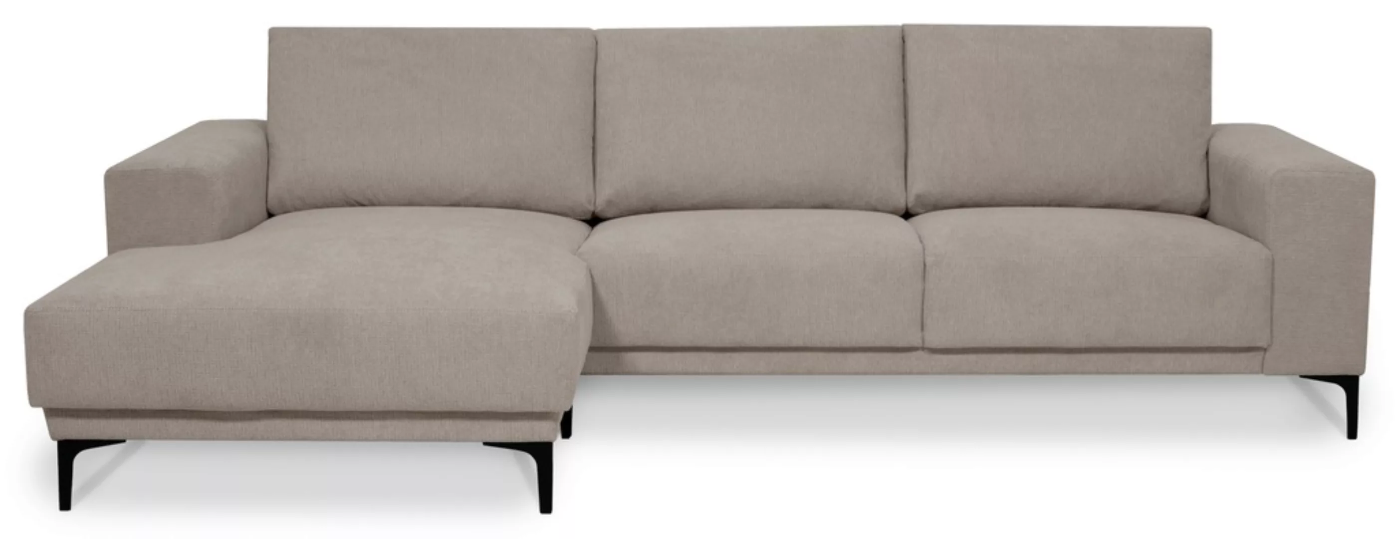 Places of Style Ecksofa "Xander, L-Form,", Breite 280 cm, Soft-Touch Chenil günstig online kaufen