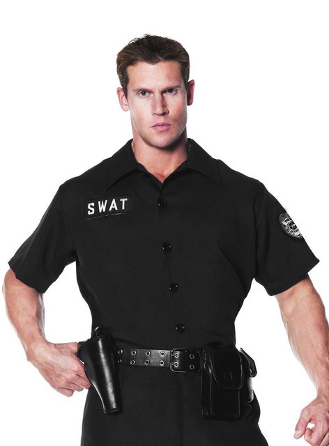 Underwraps T-Shirt Polizei Hemd SWAT Cooles Polizisten Hemd für Karneval un günstig online kaufen