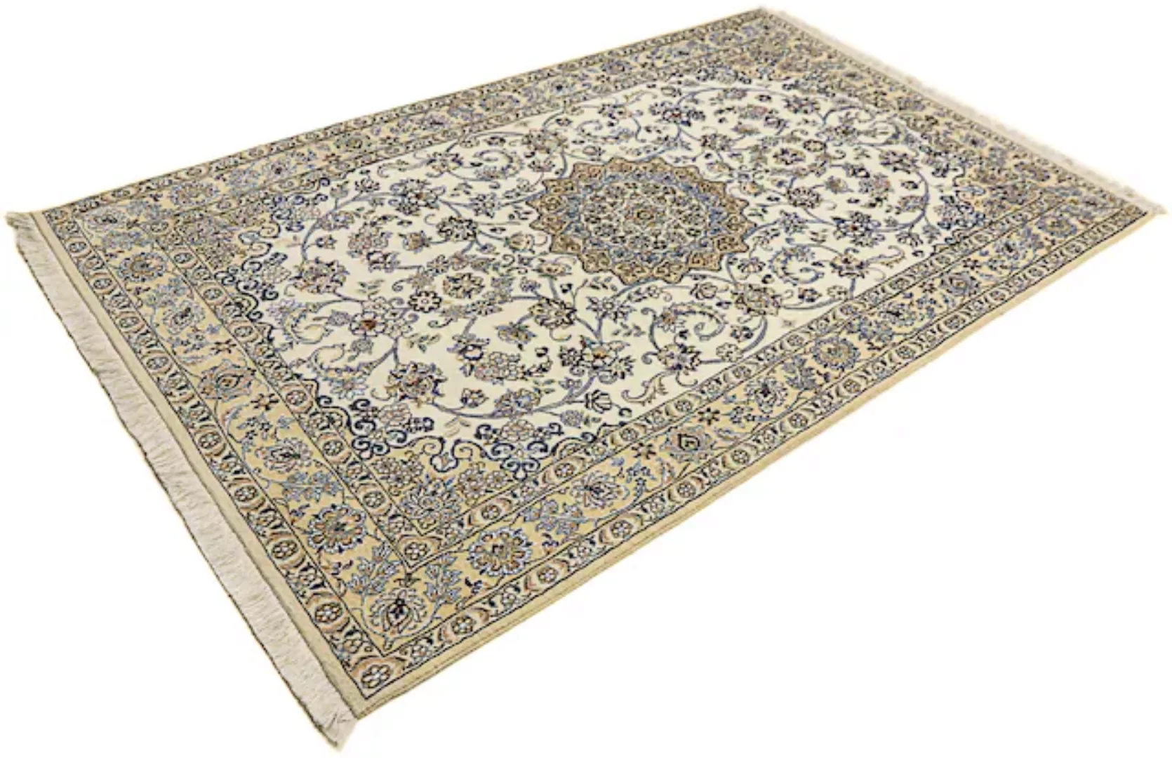 morgenland Orientteppich »Perser - Nain - Royal - 211 x 133 cm - beige«, re günstig online kaufen