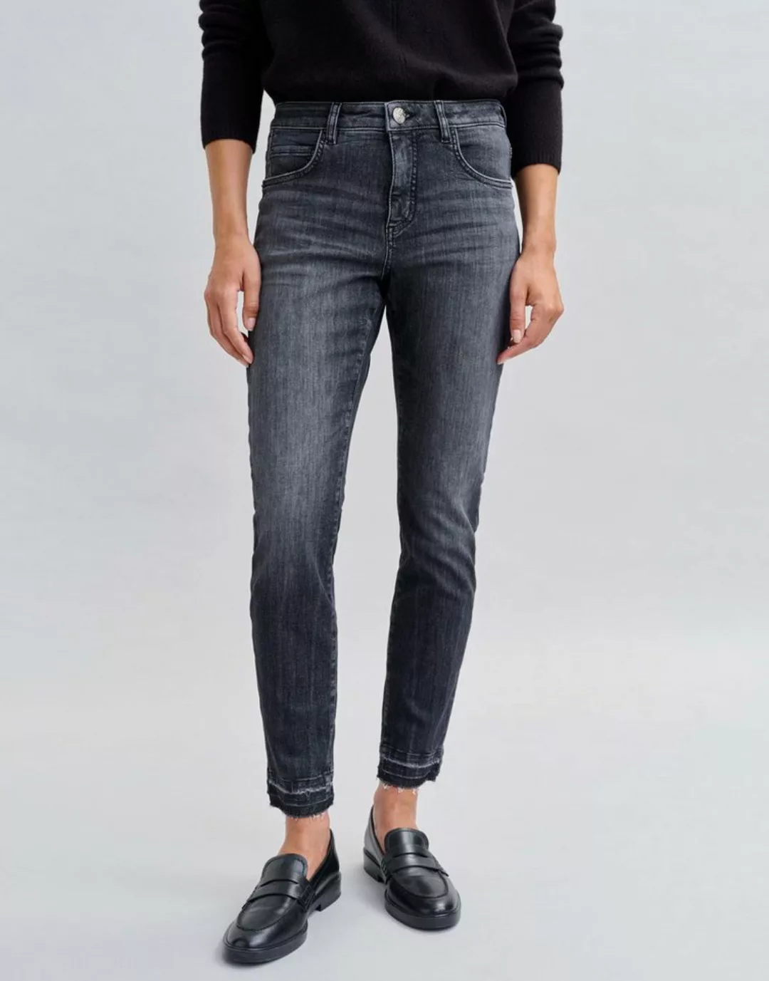 OPUS Slim-fit-Jeans Evita urban figurbetonte Passform Denim günstig online kaufen