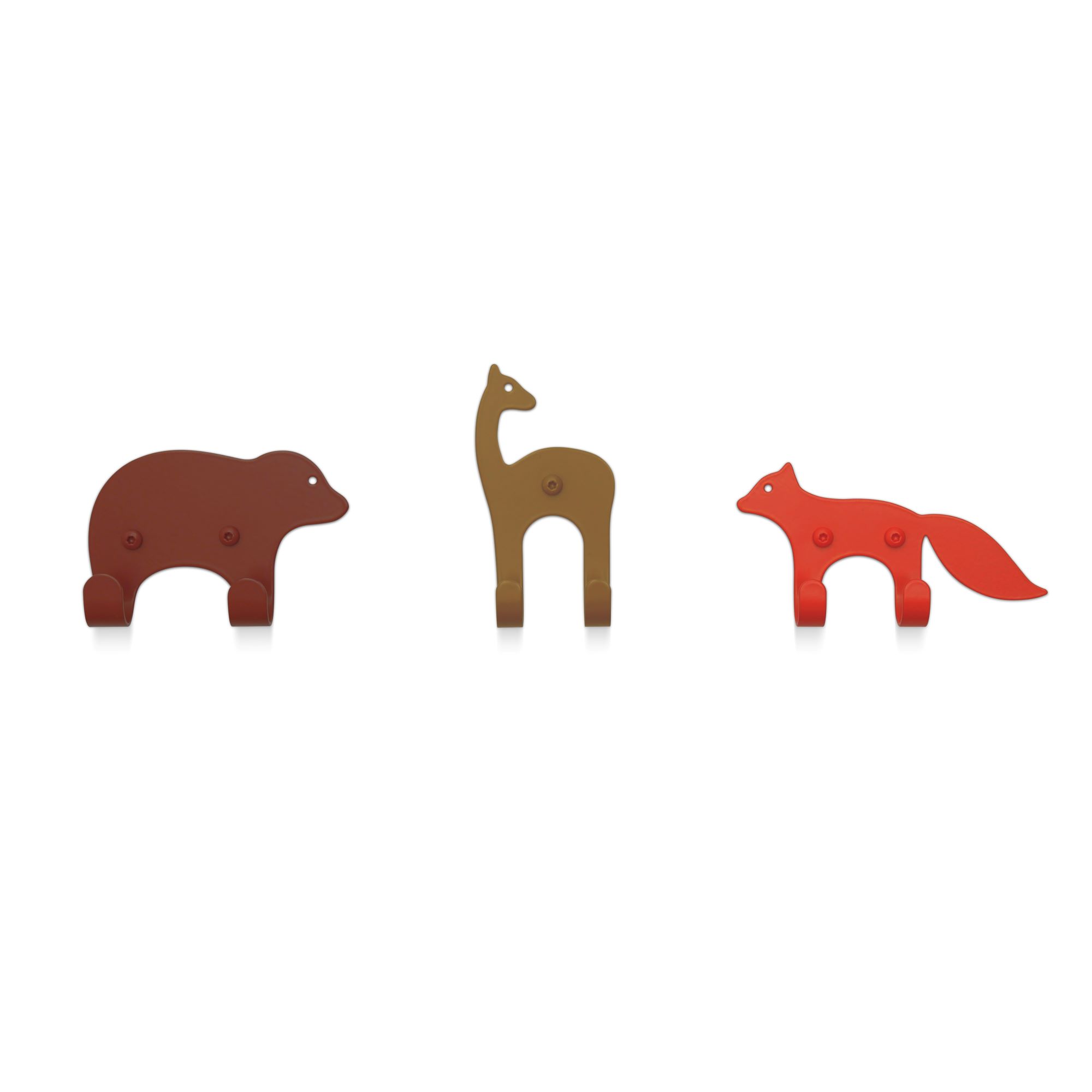 Wandhaken Zoo 3er Set Forest günstig online kaufen