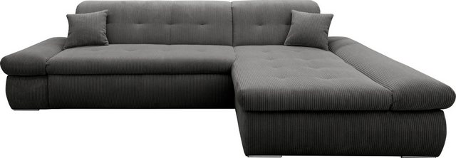 DOMO collection Ecksofa "Moric Luxus - B/T/H 300/172/80 cm, XXL-Format", L- günstig online kaufen