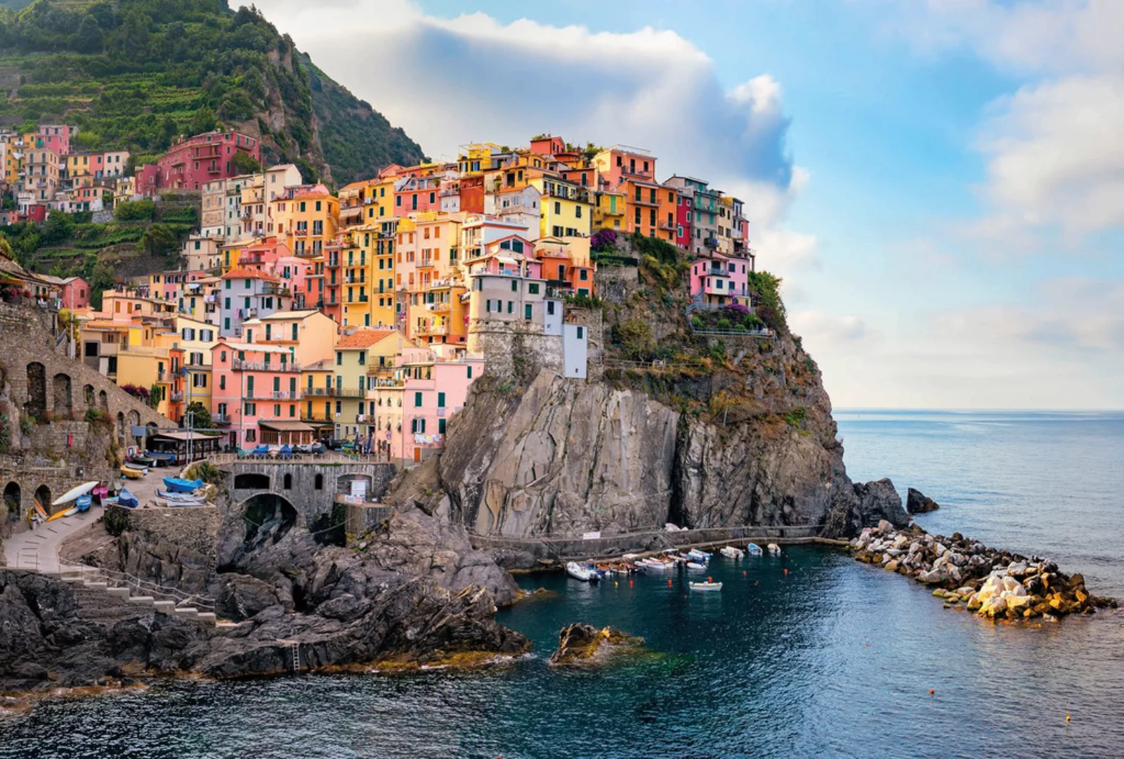 Komar Fototapete »Fototapete«, bedruckt, Vlies Fototapete - Cinque Terre - günstig online kaufen